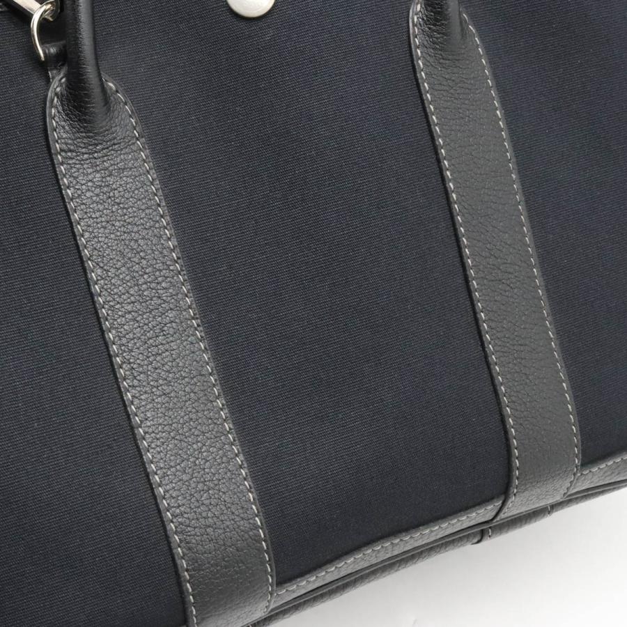 HERMES エルメス ガーデンパーティTPM トートバッグ ハンドバッグ 2WAY ショルダーバッグ トワルオフィシエ レザー ブラック 黒 □H刻印 | HERMES | 07