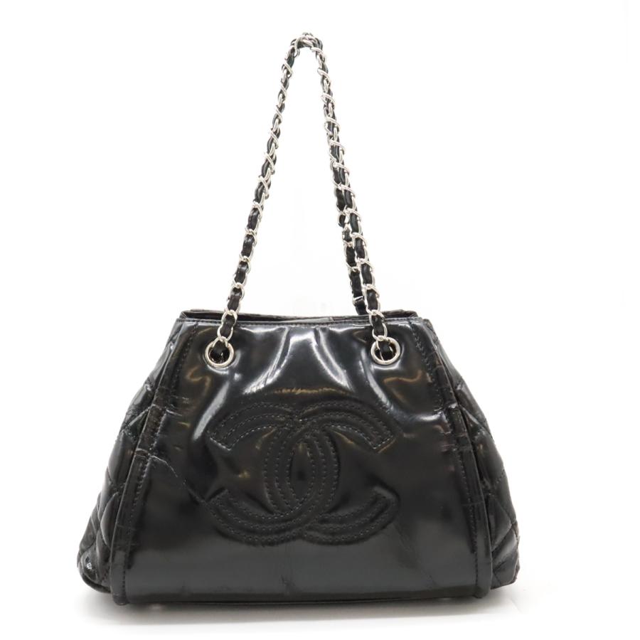 CHANEL シャネル チェーンバッグ ショルダーバッグ エナメル CHANEL シャネル チェーンバッグ ショルダーバッグ エナメル