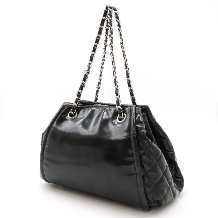CHANEL シャネル チェーンバッグ ショルダーバッグ エナメル パテント 