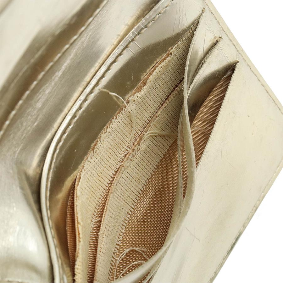 CHANEL シャネル マイクロチョコバー ココマーク 2つ折財布 二