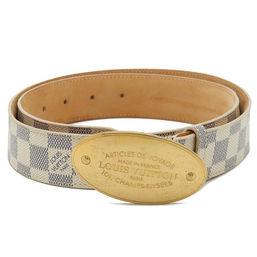 LOUIS VUITTON ダミエベルト ルイヴィトン ベルト メンズ ダミエ ベルト・ダミエプリント 40MM
