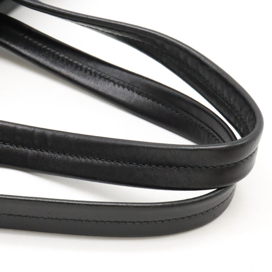 PRADA プラダ トートバッグ ショルダートート ナイロン ナッパレザー バイカラー NERO ブラック 黒 グレー シルバー金具 1BG047 | PRADA | 03