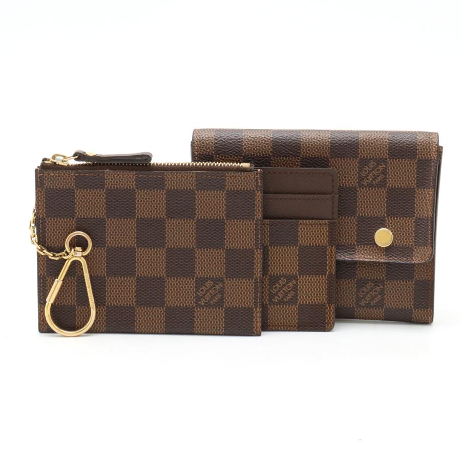 LOUIS VUITTON ルイ ヴィトン ダミエ ポルトフォイユ コンパクト 