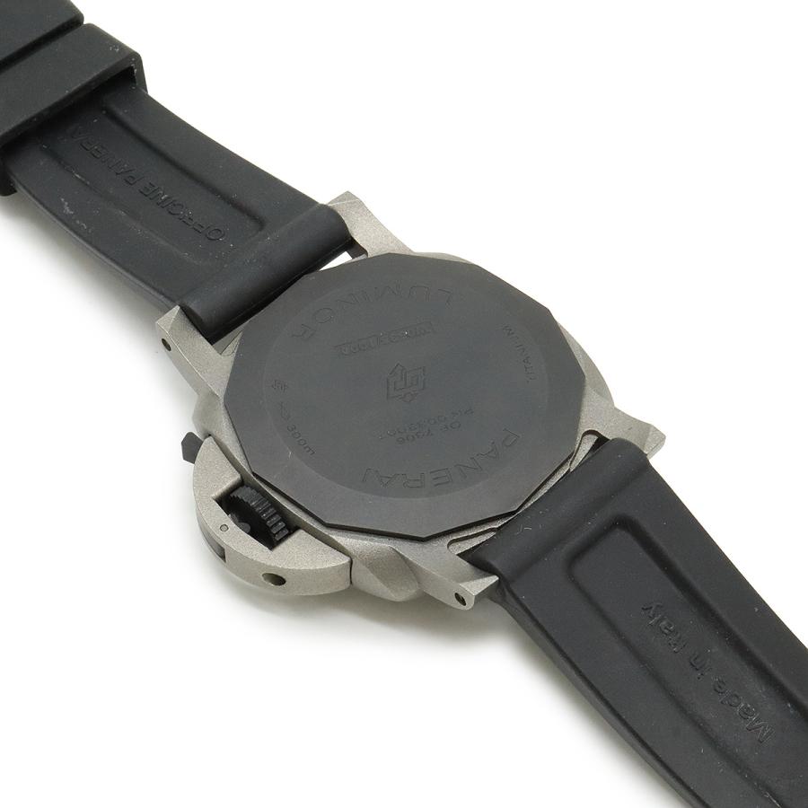 PANERAI パネライ ルミノールマリーナ トゥットグリージョ チタン カーボテック  グレー文字盤 メンズ AT オートマ 替えベルト２本付き |  | 05