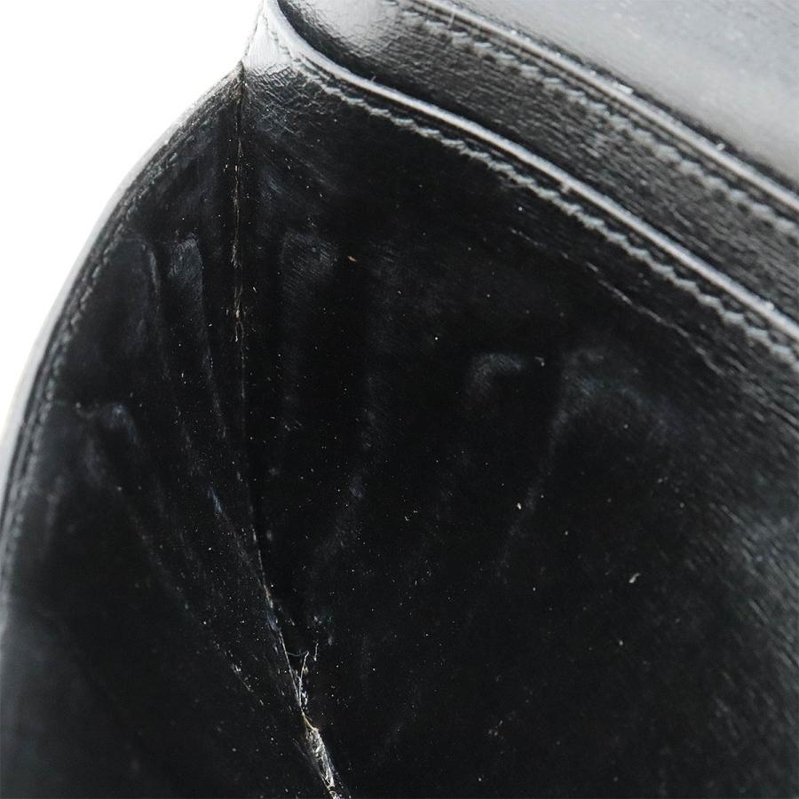 HERMES エルメス オオサカ 長札入れ 2つ折長財布 二つ折り長財布 ボックスカーフ レザー ブラック 黒 | HERMES | 05