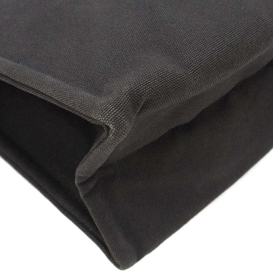 HERMES エルメス フールトゥ クラッチバッグ セカンドバッグ ポーチ キャンバス レザー ブラック 黒 グレー | HERMES | 02