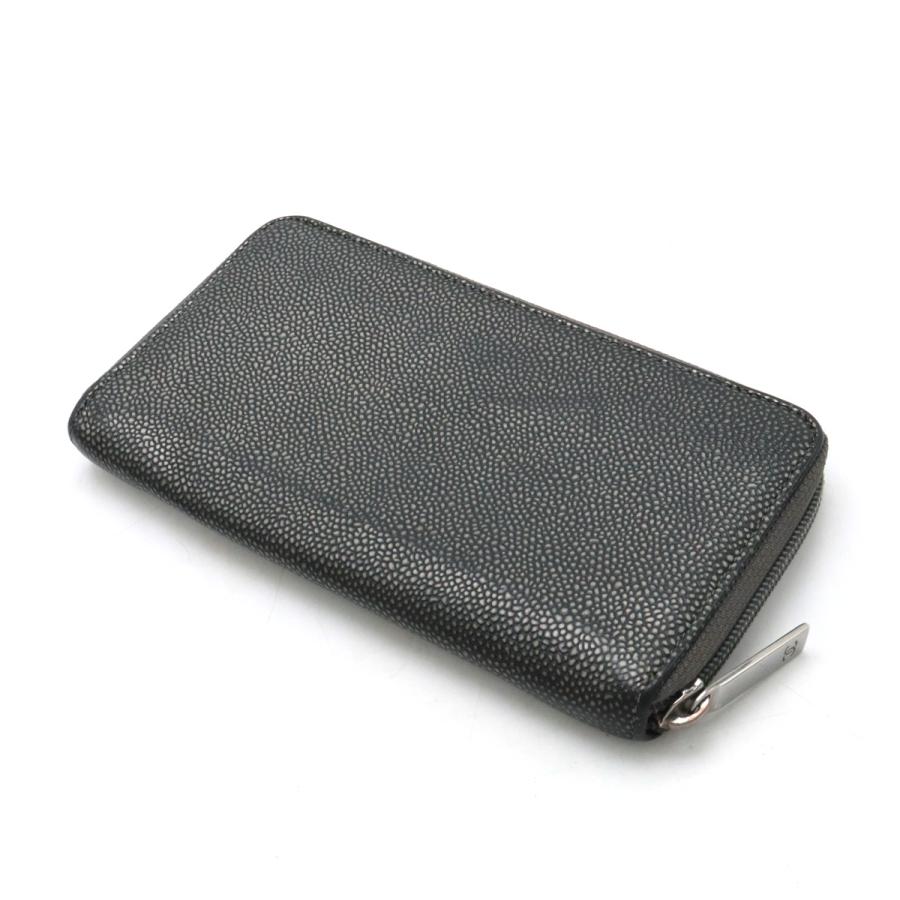 CHANEL シャネル ココマーク ラウンドファスナー 長財布 キャビアスキン レザー メタリックグレー シルバー金具 A50071 | CHANEL | 01