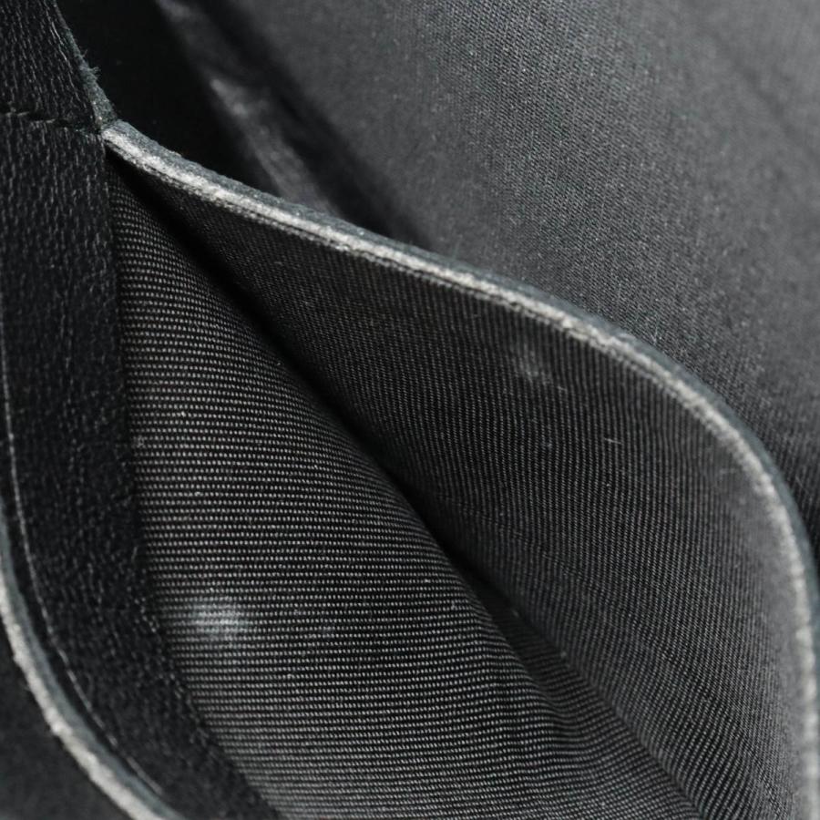 CHANEL シャネル ダイヤステッチ ココマーク ラウンドファスナー 長財布 レザー ブラック 黒 シルバー金具 | CHANEL | 05