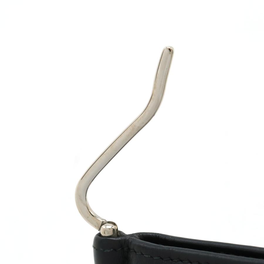 GUCCI グッチ インターロッキングG 2つ折財布 二つ折り札入れ マネークリップ式 ビルクリップ カード入れ レザー ブラック 黒 322119 | GUCCI | 06
