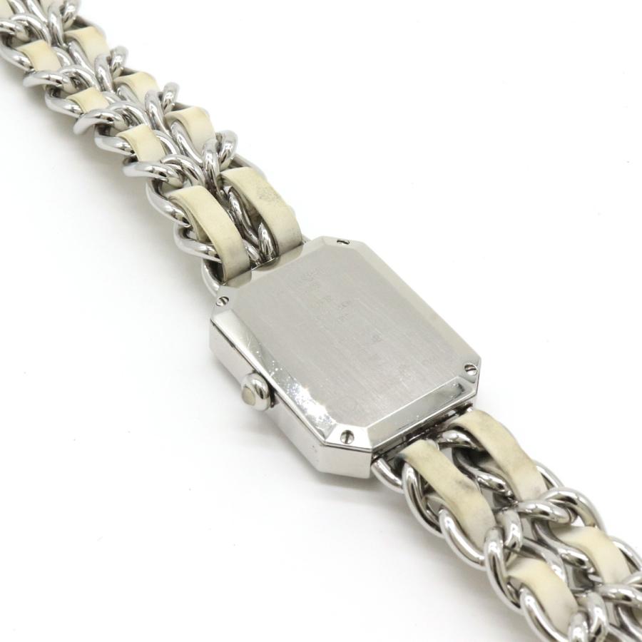CHANEL シャネル プルミエール ホワイトシェル文字盤 Mサイズ SS 革 レディース 腕時計 H1639 | CHANEL | 06