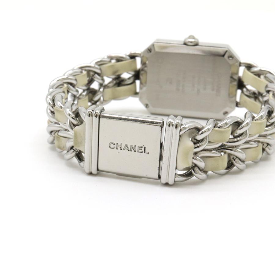 CHANEL シャネル プルミエール ホワイトシェル文字盤 Mサイズ SS 革 レディース 腕時計 H1639 | CHANEL | 07