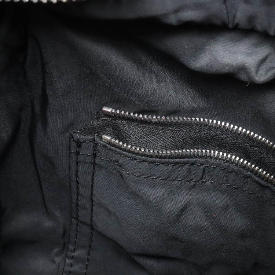 HERMES エルメス アカプルコ バンドリエールMM ショルダーバッグ ポシェット 斜め掛け ナイロン レザー ブラック 黒 | HERMES | 06