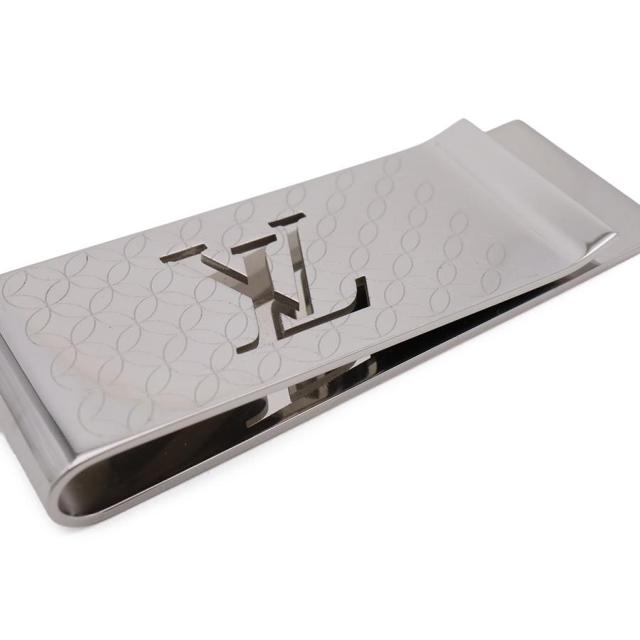 LOUIS VUITTON ルイ ヴィトン パンス ビエ シャンゼリゼ マネークリップ ビルクリップ 札ばさみ スティール シルバー M65041 | LOUIS VUITTON | 03