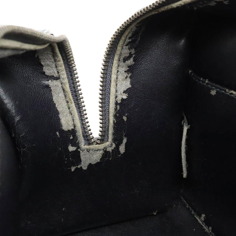 LOEWE ロエベ アナグラム セカンドバッグ クラッチバッグ ハンドバッグ レザー ブルーグレー系 シルバー金具 | LOEWE | 05