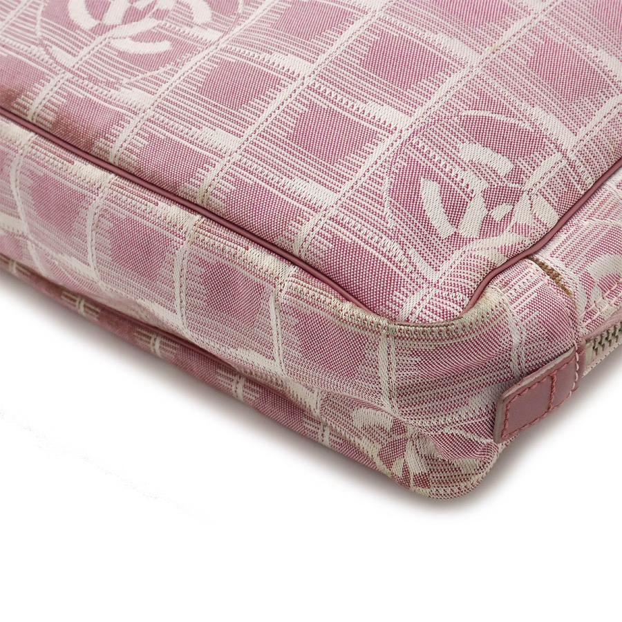 CHANEL シャネル ニュートラベルライン ビジネスバッグ ブリーフケース 書類カバン パソコンケース ナイロンジャガード ピンク A15974 | CHANEL | 02