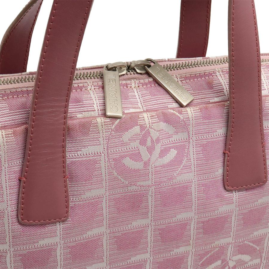 CHANEL シャネル ニュートラベルライン ビジネスバッグ ブリーフケース 書類カバン パソコンケース ナイロンジャガード ピンク A15974 | CHANEL | 05