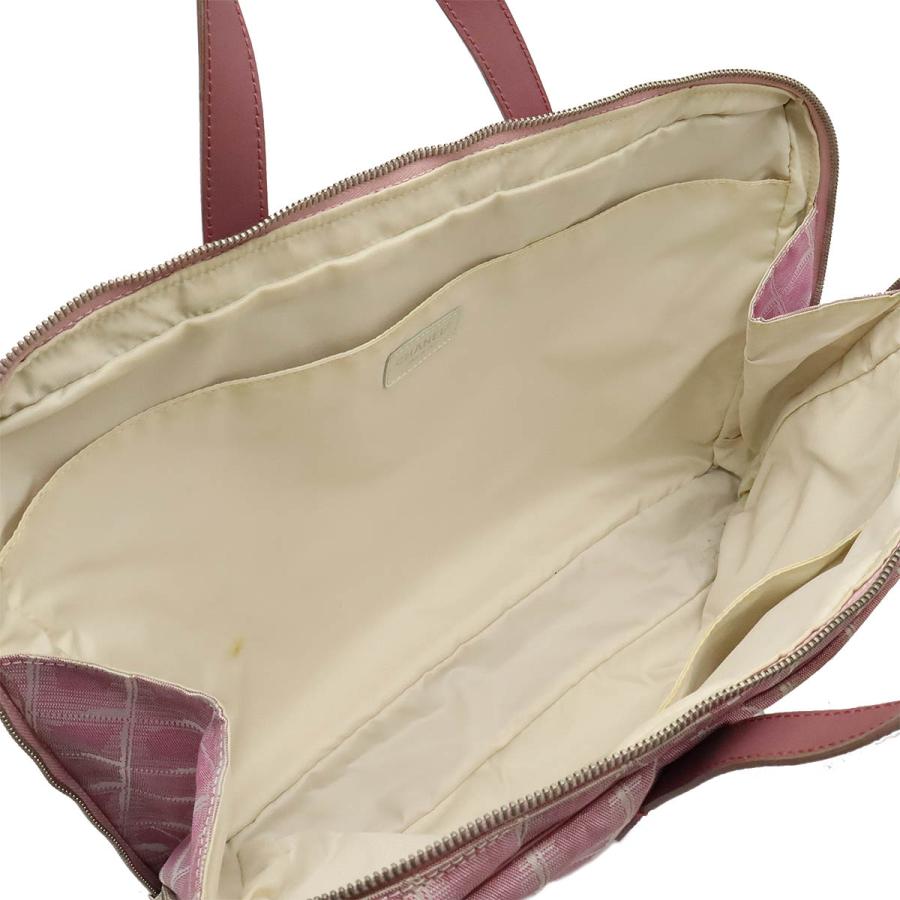 CHANEL シャネル ニュートラベルライン ビジネスバッグ ブリーフケース 書類カバン パソコンケース ナイロンジャガード ピンク A15974 | CHANEL | 06