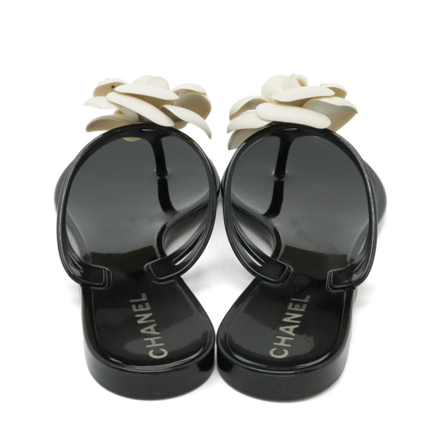 本物　CHANEL シャネル　カメリア　サンダル　黒 楽天市場】シャネル カメリア サンダルの通販