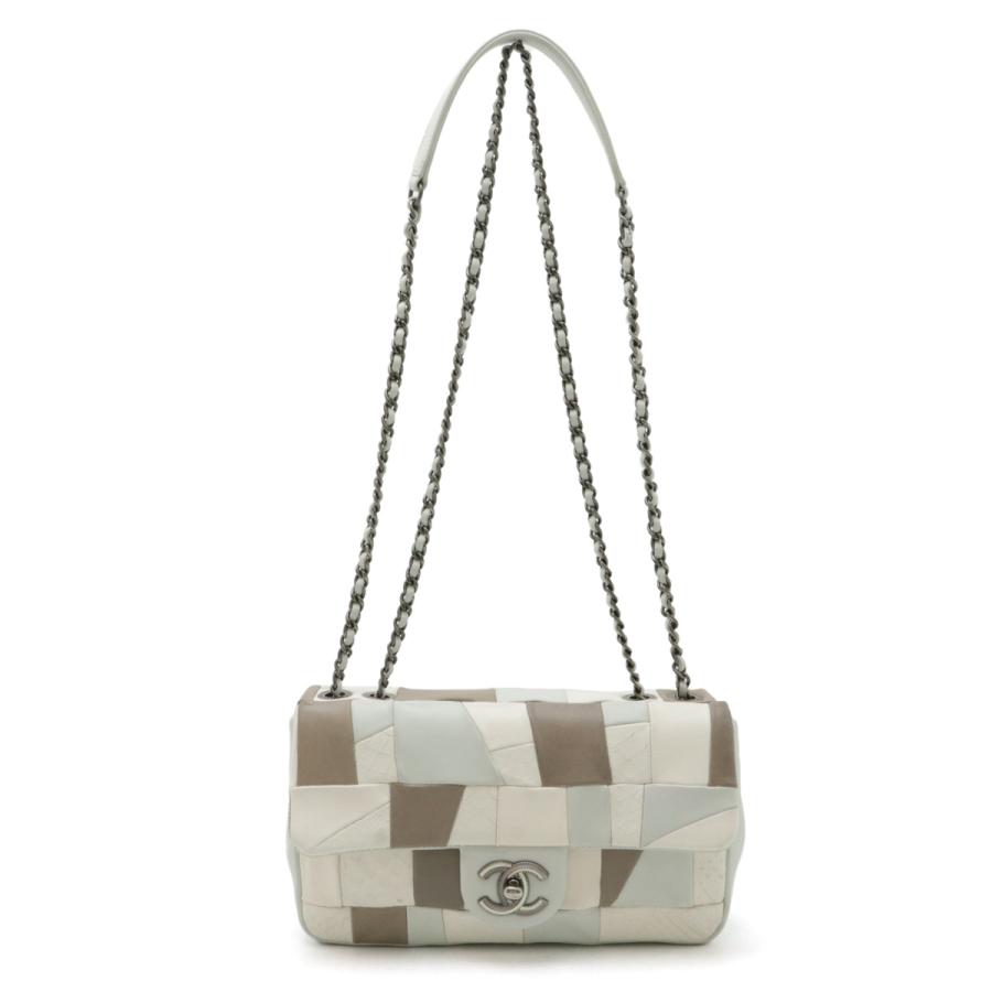CHANEL シャネル パッチワーク ココマーク チェーンショルダー