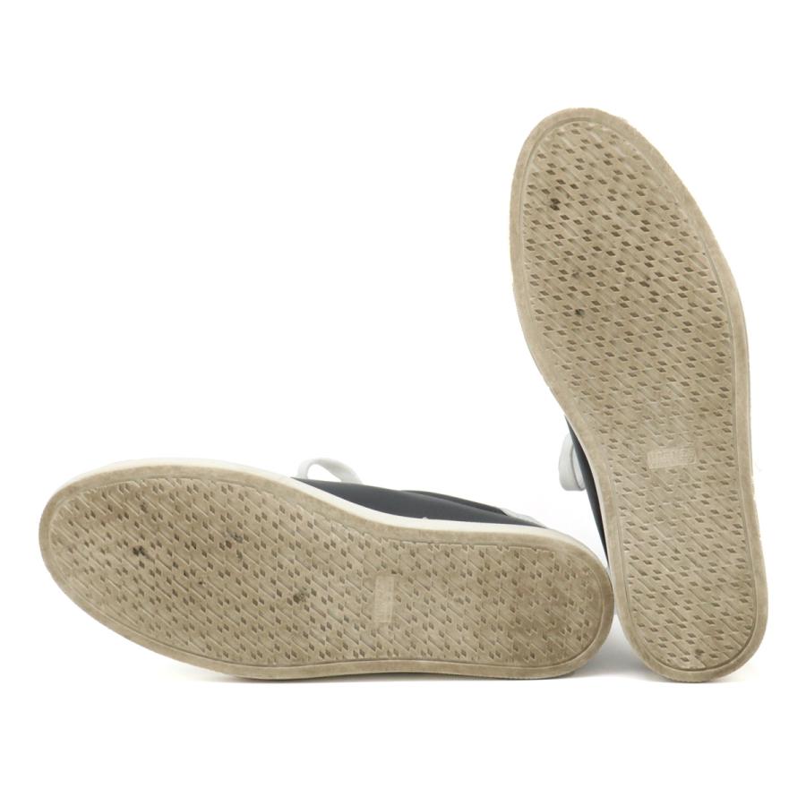 HERMES エルメス スニーカー シューズ レザー ブラック 黒 ホワイト 白 日本サイズ約25.5-26cm | HERMES | 04