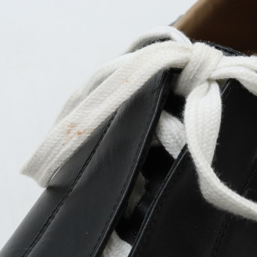 HERMES エルメス スニーカー シューズ レザー ブラック 黒 ホワイト 白 日本サイズ約25.5-26cm | HERMES | 05