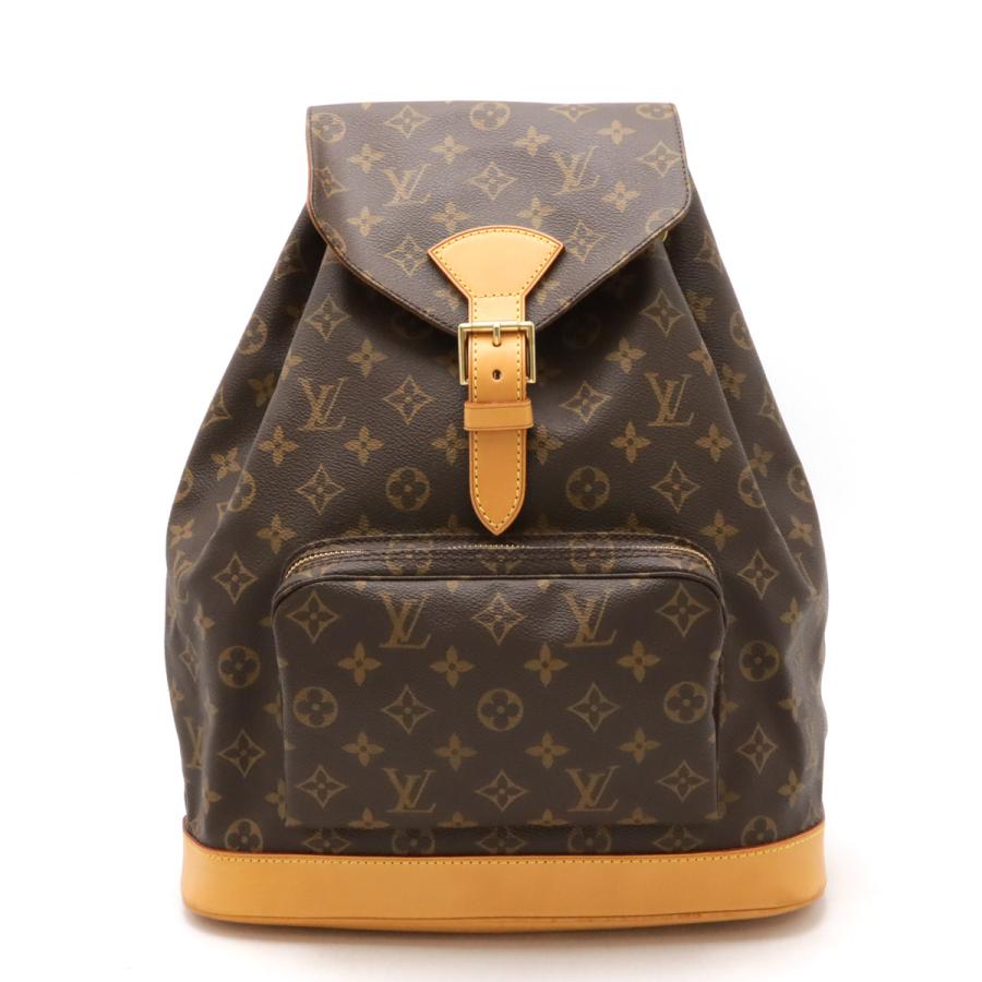LOUIS VUITTON ルイ ヴィトン モノグラム モンスリGM リュックサック 