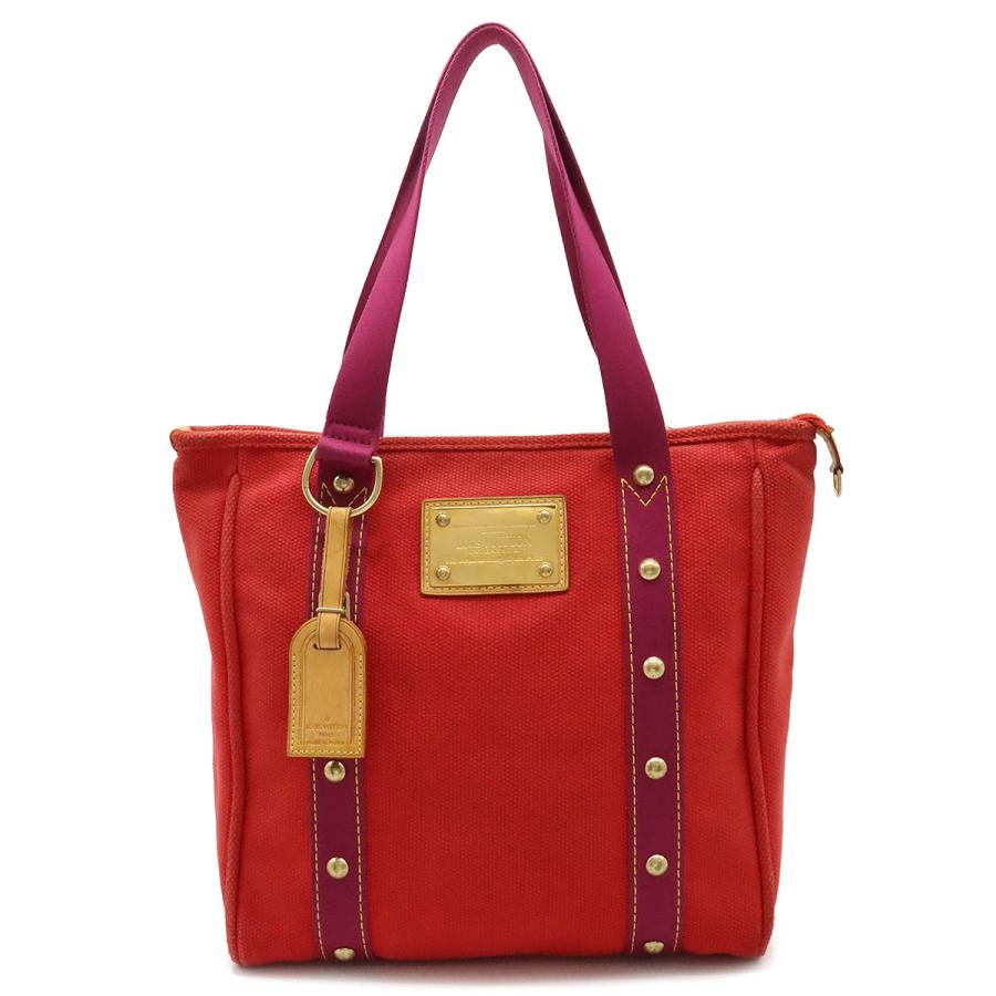 LOUIS VUITTON ルイ ヴィトン アンティグアライン カバMM トート 