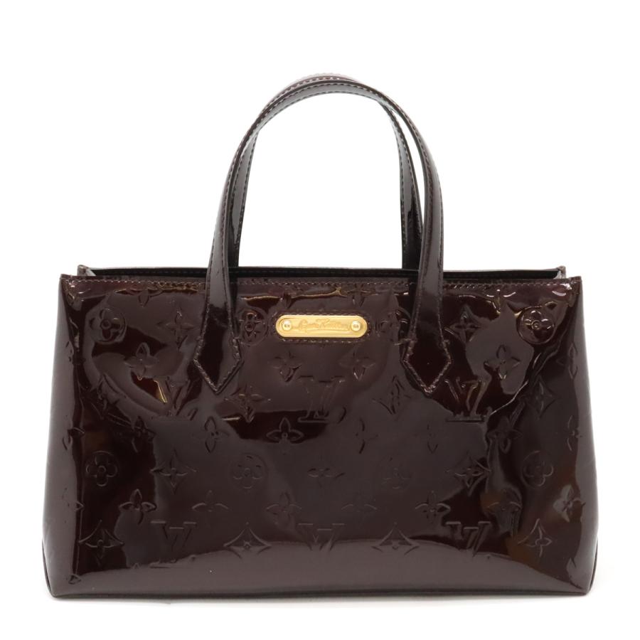 Louis Vuitton ウィルシャーPMアマラント⭐︎エナメルレザー LOUIS VUITTON ルイ ヴィトン モノグラムヴェルニ ウィルシャー