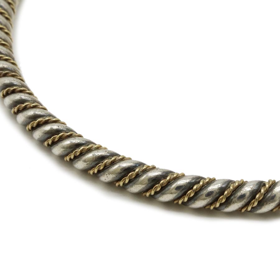 TIFFANY&Co. ティファニー ツイスト バングル ブレスレット SV925 シルバー 750YG イエローゴールド | TIFFANY&Co. | 02