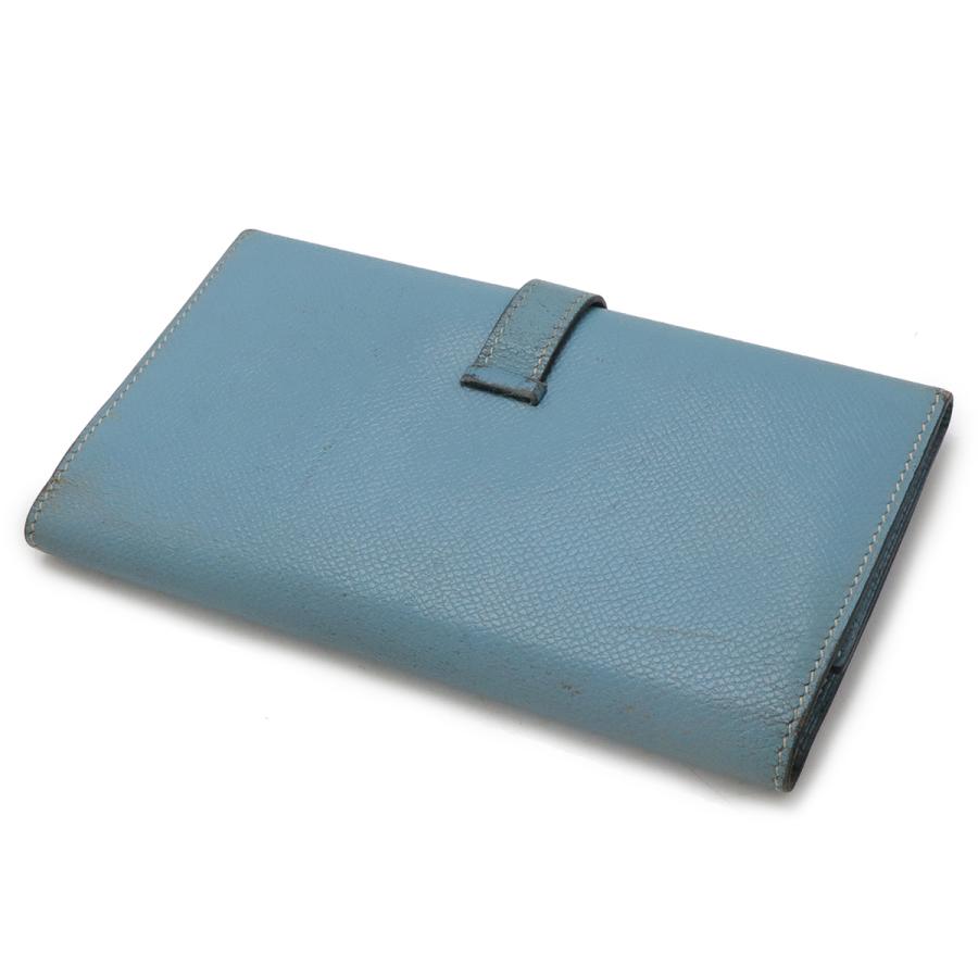 極美品★HERMES エルメス べアン デュプリ 三つ折り長財布★正規品 HERMES（エルメス） ベアン 2PLIS デュプリ 3つ折長財布 三つ折り長