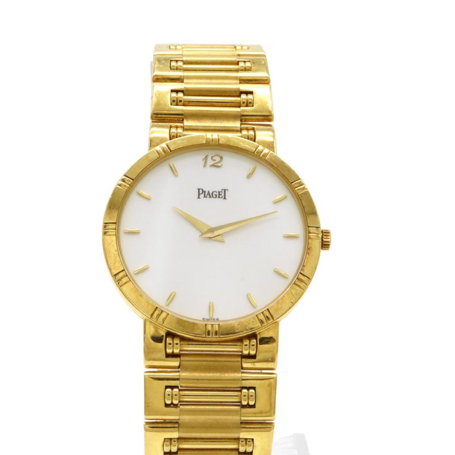 PIAGET ピアジェ ダンサー ホワイト文字盤 K18YG 750 金無垢 PIAGET ピアジェ ダンサー ホワイト文字盤 K18YG 750 金無垢
