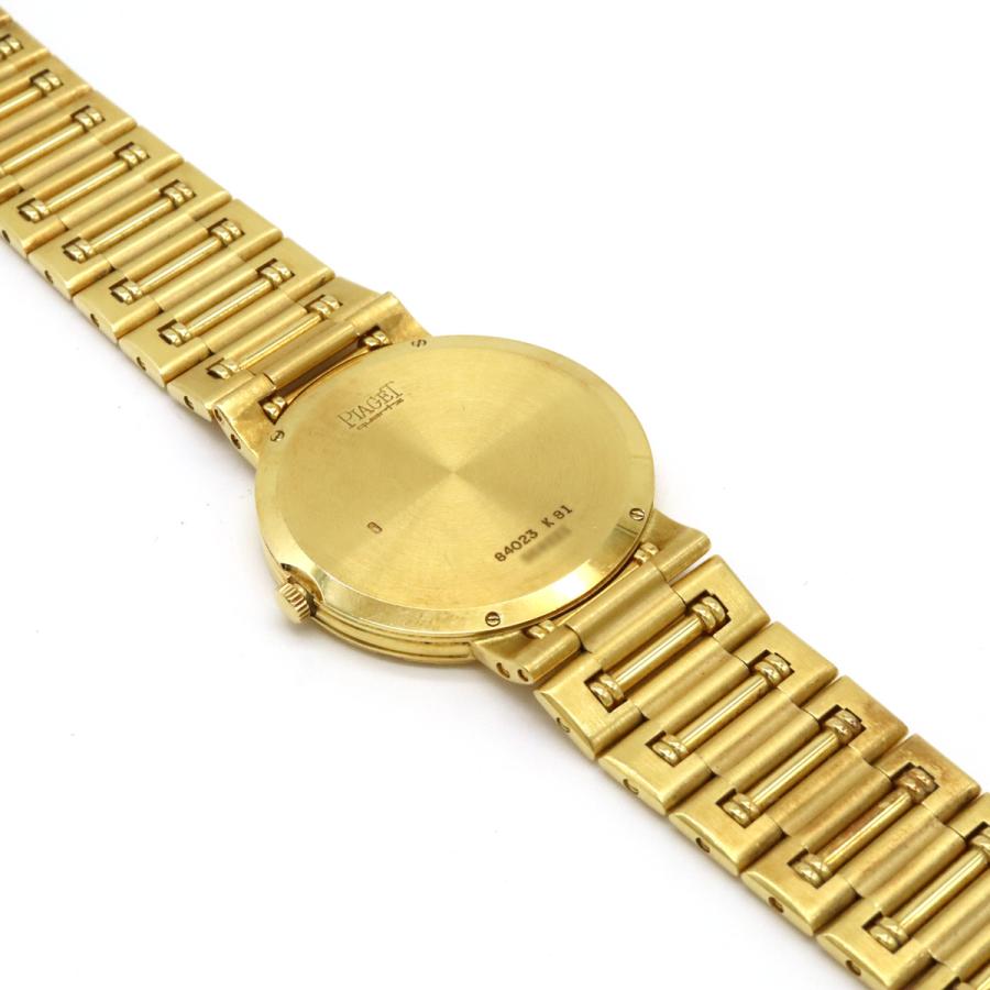 PIAGET ピアジェ ダンサー ホワイト文字盤 K18YG 750 金無垢 PIAGET ピアジェ ダンサー ホワイト文字盤 K18YG 750 金無垢