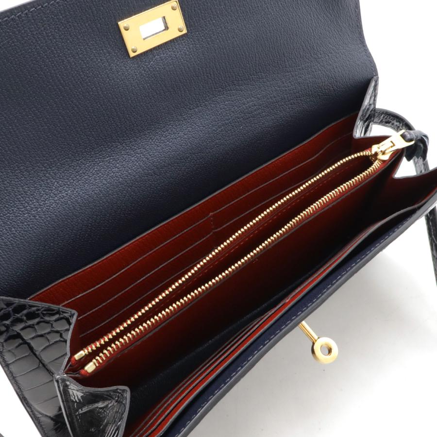 HERMES（エルメス） ケリーウォレット ロング ギリーズ 2つ折長財布 二