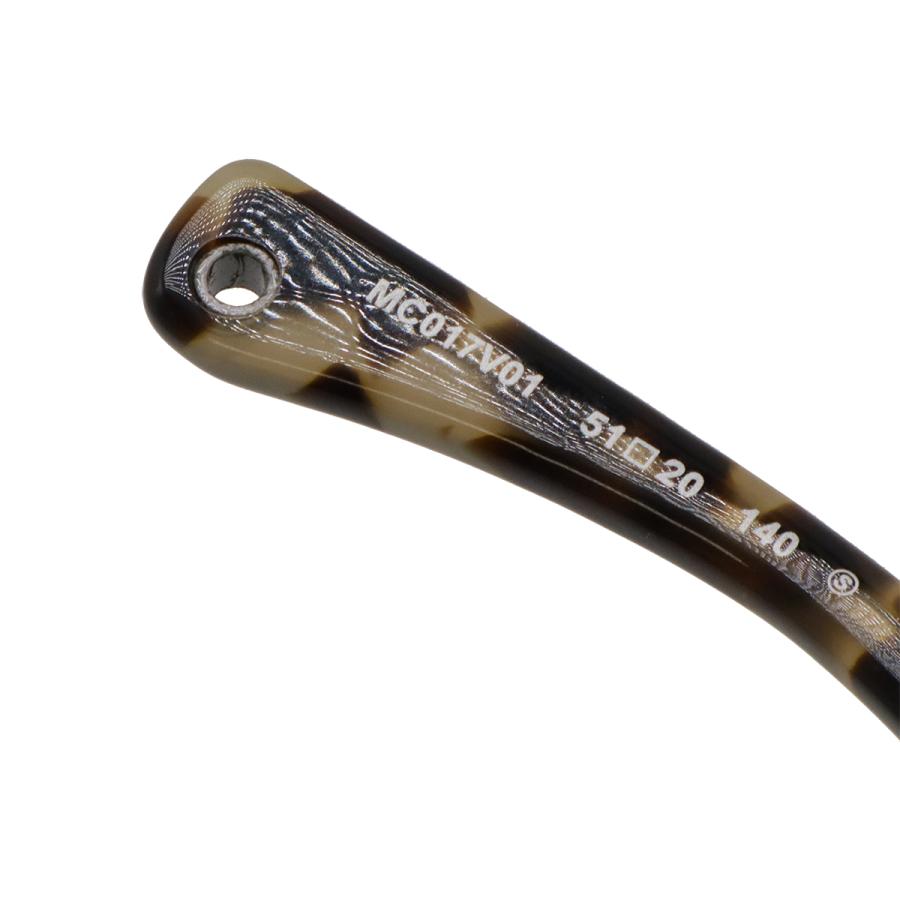 MONCLER モンクレール 眼鏡 めがね メガネ アイウェア フレーム 伊達めがね 度なし クリア ブラック クリアベージュマーブル 51口20 MC017V01 | MONCLER | 04