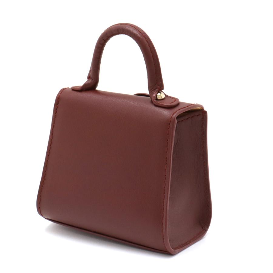 DELVAUX デルヴォー ブリヨン ミニチュア バッグチャーム キーホルダー ミニバッグ 小物入れ レザー ボルドー ゴールド金具 |  | 01
