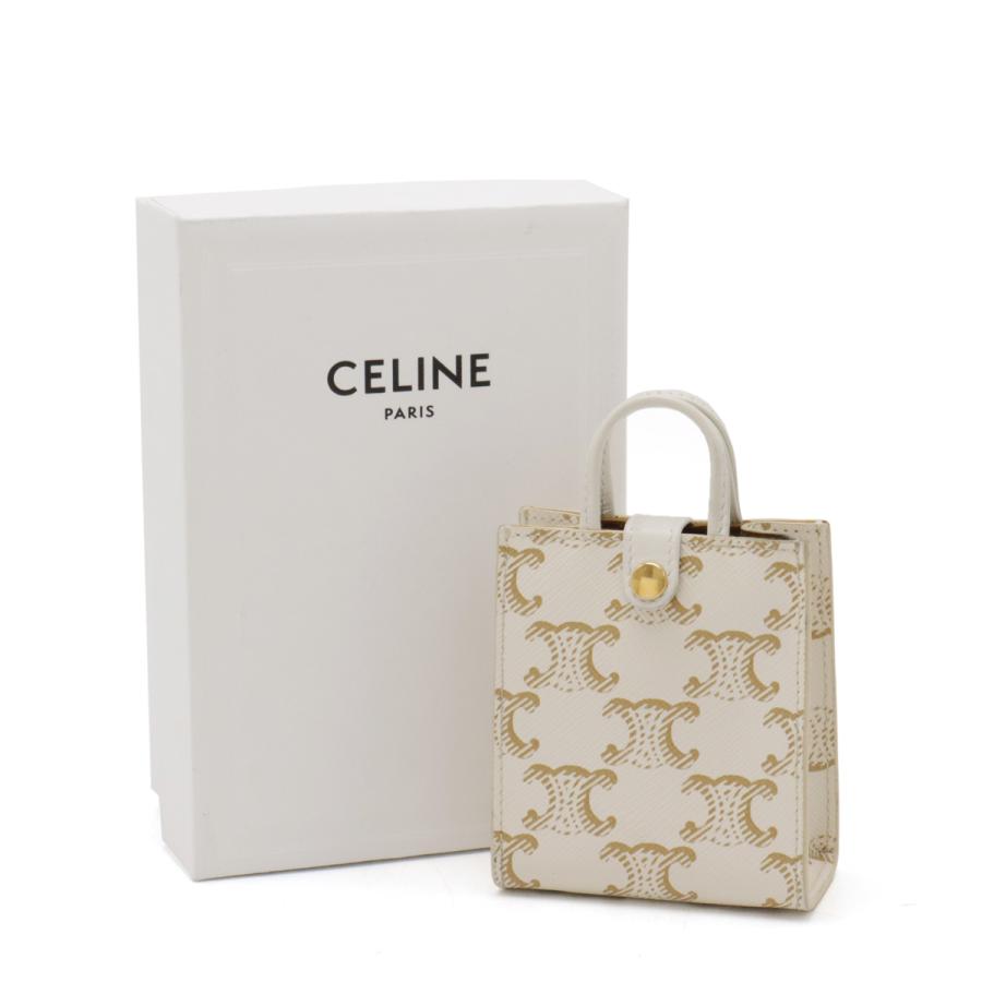 CELINE セリーヌ マイクロ バーティカル カバ バッグチャーム CELINE セリーヌ マイクロ バーティカル カバ バッグチャーム