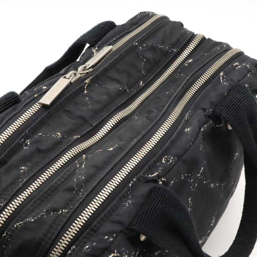 CHANEL シャネル 旧トラベルライン ミニボストンバッグ ハンドバッグ  