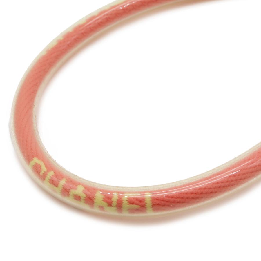 CHANEL シャネル ロゴ グラスコード メガネ サングラス ストラップ メガネ紐 眼鏡掛け キャンバス ピンク 00T A14580 | CHANEL | 01