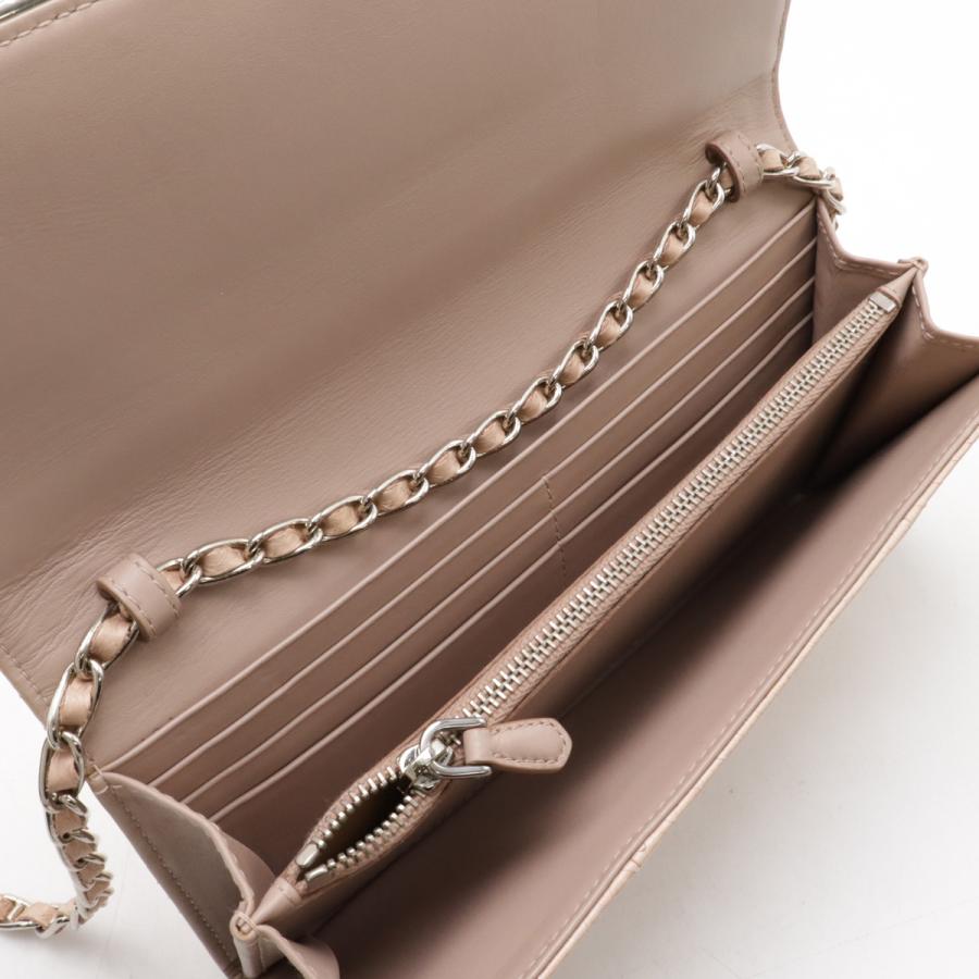 PRADA プラダ AYERS METAL チェーンウォレット ショルダーバッグ 2WAY クラッチバッグ パイソン レザー NUDO ベージュ 海外ブティック購入品 1MT290 | PRADA | 04