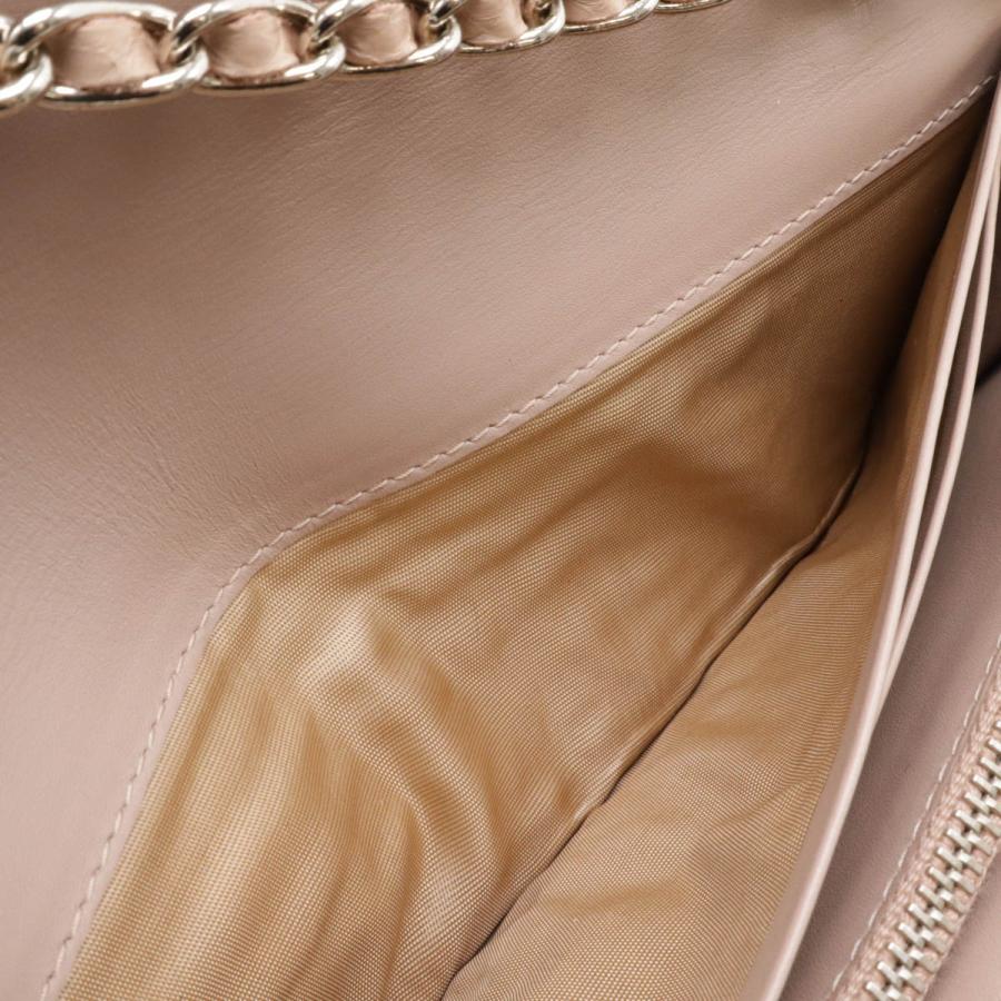 PRADA プラダ AYERS METAL チェーンウォレット ショルダーバッグ 2WAY クラッチバッグ パイソン レザー NUDO ベージュ 海外ブティック購入品 1MT290 | PRADA | 05