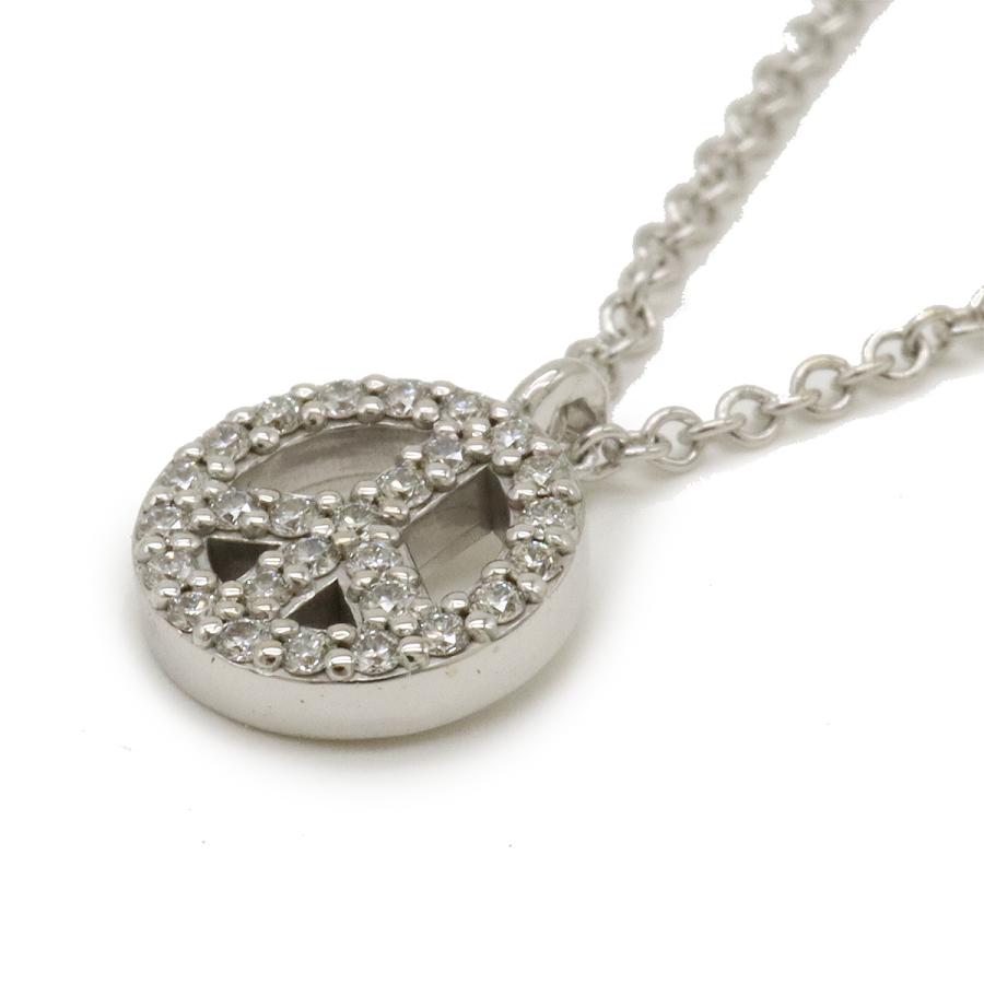 TIFFANY&Co. ティファニー メトロピース ダイヤ ネックレス ペンダント サークル ラウンド K18WG 750WG ホワイトゴールド ダイヤモンド | TIFFANY&Co. | 02