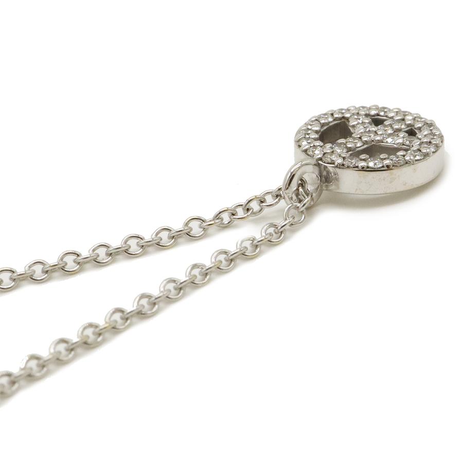 TIFFANY&Co. ティファニー メトロピース ダイヤ ネックレス ペンダント サークル ラウンド K18WG 750WG ホワイトゴールド ダイヤモンド | TIFFANY&Co. | 03