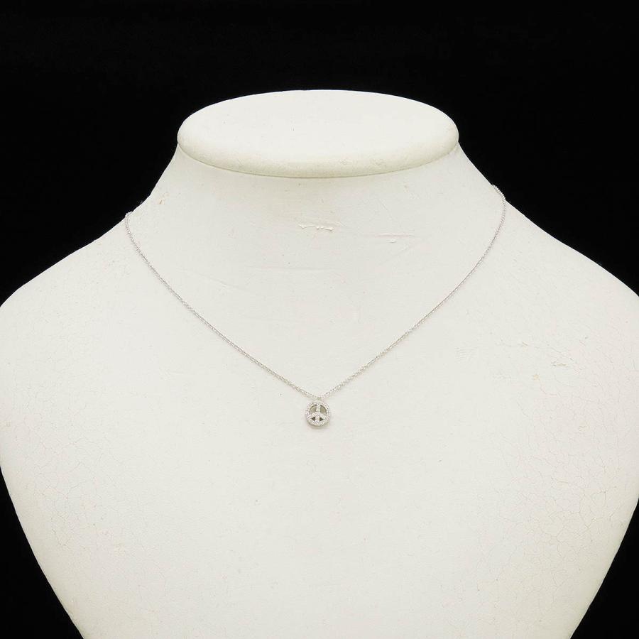 TIFFANY&Co. ティファニー メトロピース ダイヤ ネックレス ペンダント サークル ラウンド K18WG 750WG ホワイトゴールド ダイヤモンド | TIFFANY&Co. | 05