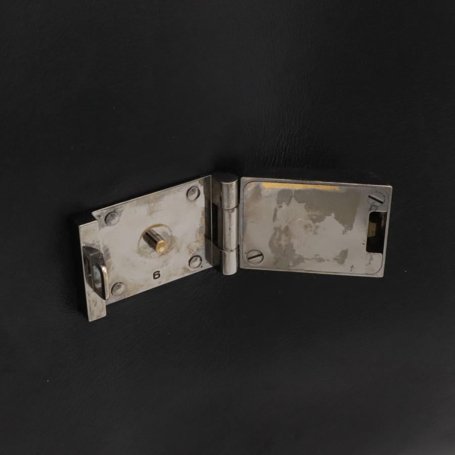 HERMES エルメス サックアデペッシュ41 ビジネスバッグ 書類カバン ブリーフケース ヴォースイフト ブラック 黒 シルバー金具 □K刻印 | HERMES | 04