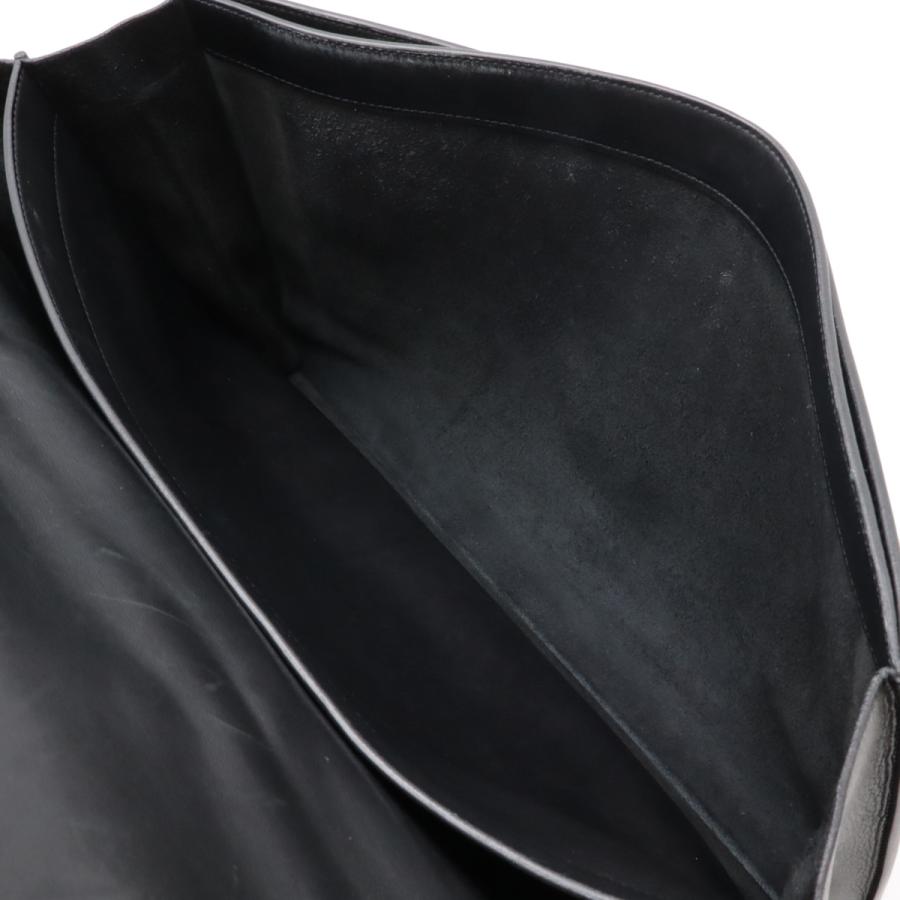 HERMES エルメス サックアデペッシュ41 ビジネスバッグ 書類カバン ブリーフケース ヴォースイフト ブラック 黒 シルバー金具 □K刻印 | HERMES | 05