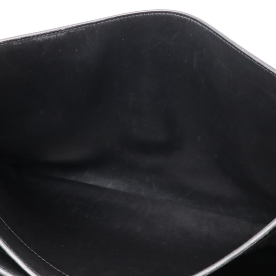 HERMES エルメス サックアデペッシュ41 ビジネスバッグ 書類カバン ブリーフケース ヴォースイフト ブラック 黒 シルバー金具 □K刻印 | HERMES | 07