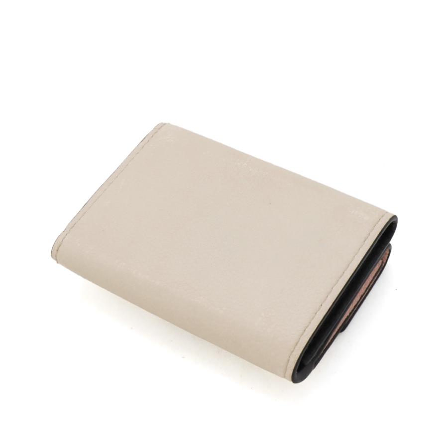 LOUIS VUITTON ルイ ヴィトン ポルトフォイユ ロックミニ 3つ折財布 三つ折り財布 コンパクトウォレット バイカラー レザー ベージュ | LOUIS VUITTON | 01