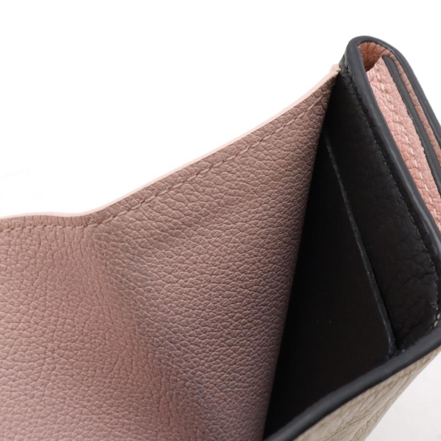 LOUIS VUITTON ルイ ヴィトン ポルトフォイユ ロックミニ 3つ折財布 三つ折り財布 コンパクトウォレット バイカラー レザー ベージュ | LOUIS VUITTON | 05