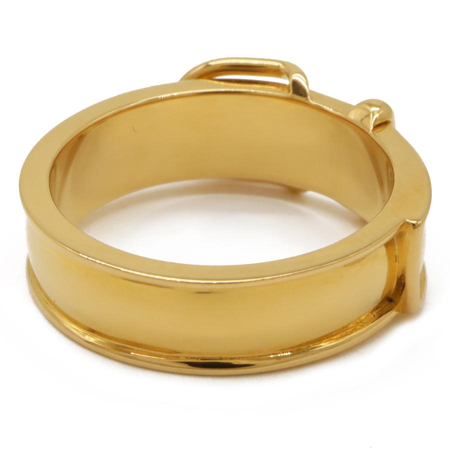 エルメス ブックル セリエ スカーフリング ベルトモチーフ 箱付 【公式