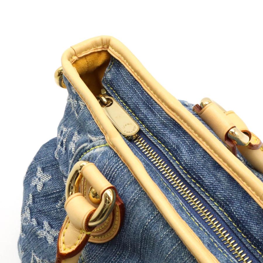 LOUIS VUITTON ルイ ヴィトン モノグラムデニム ネオカヴィMM トートバッグ ハンドバッグ 2WAY ショルダーバッグ 肩掛け ブルー 青 M95349 LOUIS VUITTON（ルイ・ヴィトン） ルイ ヴィトン モノグラムデニム